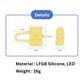 Jellybear LED Rechargable Blinker (3 colors)