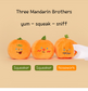 Mandarin Nosework Toy Set (3 pcs)